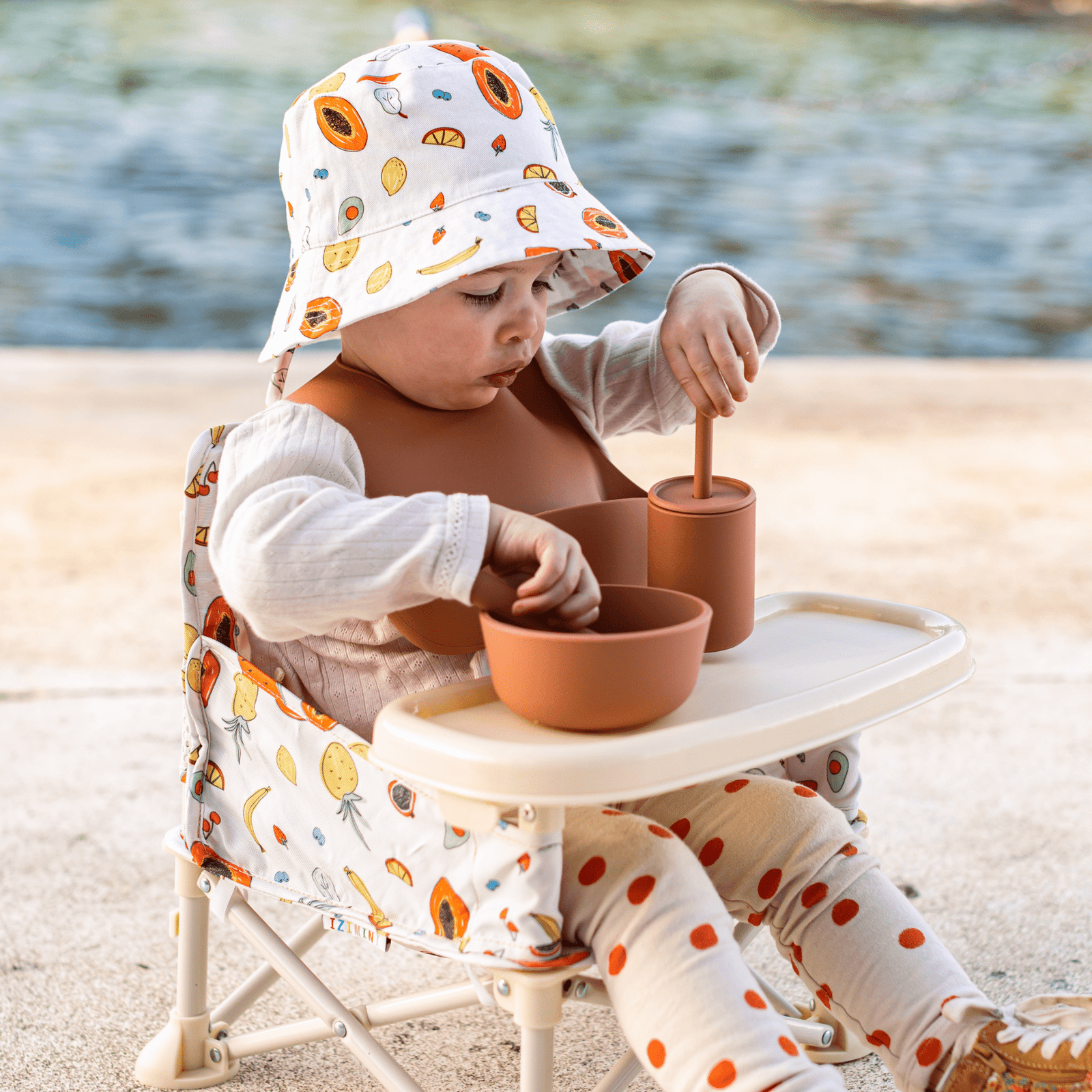 IZIMINI Clementine baby camping chair